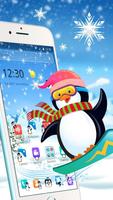 Christmas Penguin Launcher पोस्टर