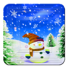 Xmas and New Year Snowman hd-icoon