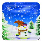 Xmas and New Year Snowman hd আইকন