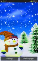 Xmas and New Year Snowman hd capture d'écran 2