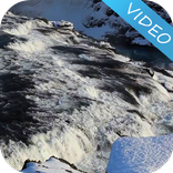 Winter Wasserfall Video LWP