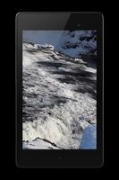 Winter Waterfall Wallpaper ảnh chụp màn hình 2