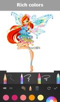 Winx Coloring Magic Poster