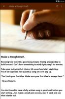 HOW TO WRITE A SONG 截图 3