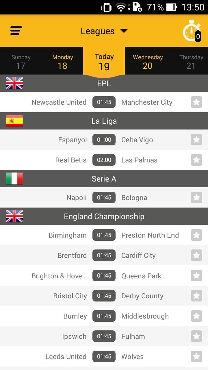 Livescore Soccer for Android - APK Download