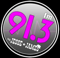 FM 91.3 by Jesse James Plakat