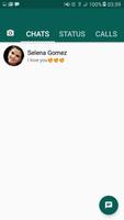 Chat Online With Selena Gomez❤️ captura de pantalla 2