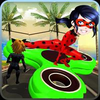 jungle Lady-byg: and Adrien Adventure ポスター