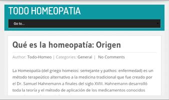 Todo Homeopatía En Español скриншот 1