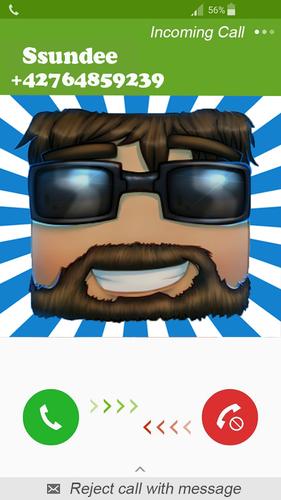 Fake Call From Ssundee For Android Apk Download