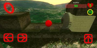 BRB 3D (Bouncing Red Ball 3D) capture d'écran 3