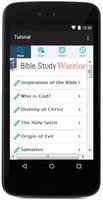 Bible Study Warrior poster