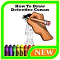 How To Draw Detective Conan Easy