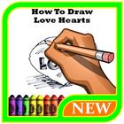 How To Draw Love Hearts icône