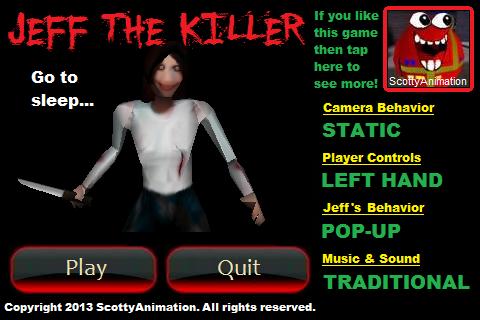 Android İndirme için Slender Man: Jeff The Killer APK
