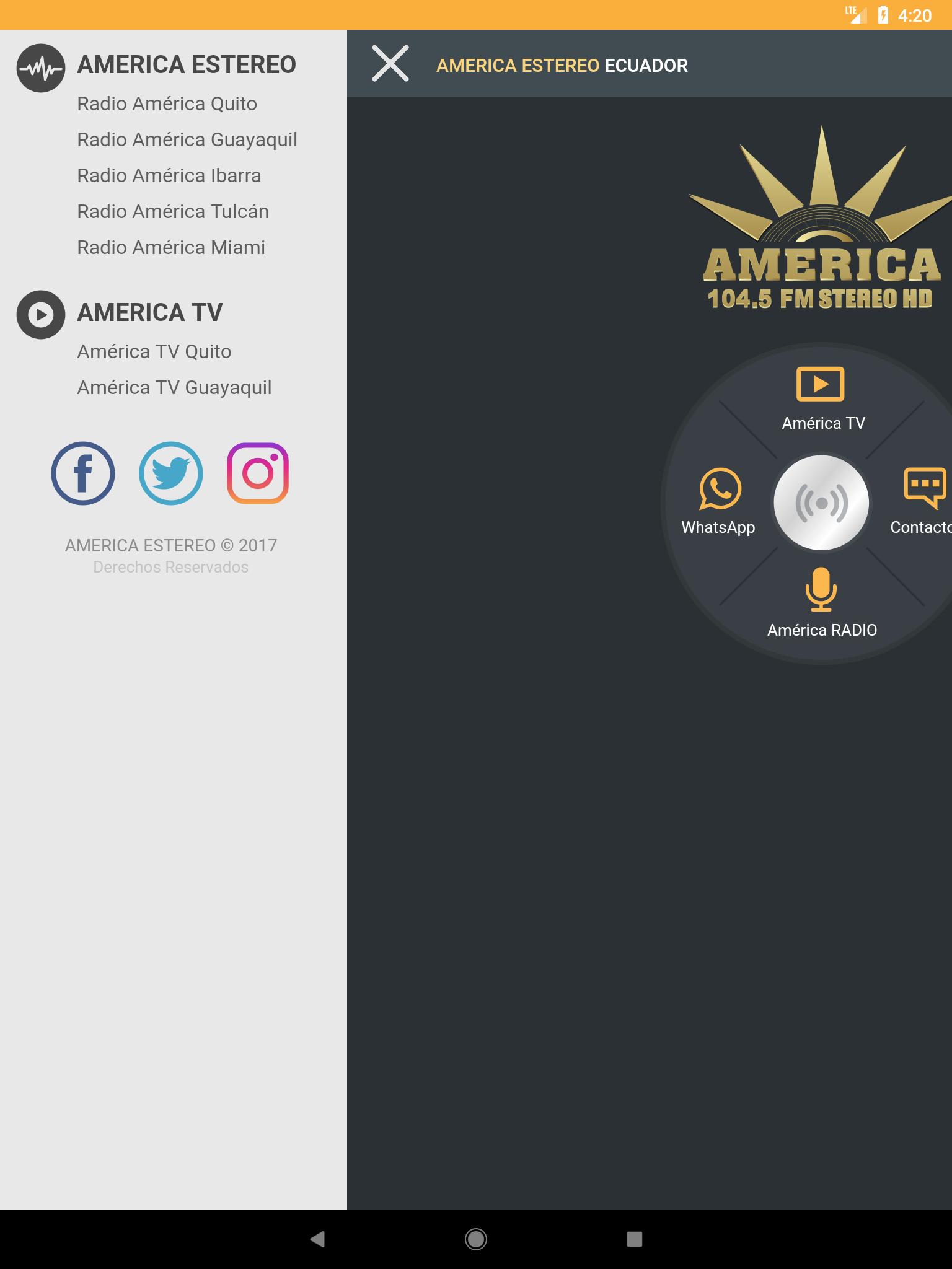 Radio América Estéreo Ecuador pour Android - Téléchargez l'APK