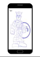 How to Draw Captain America Easy imagem de tela 1