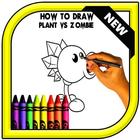 How To Draw Plant vs Zombie 2018 ícone