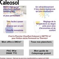 Plancher chauffant Caleosol screenshot 1