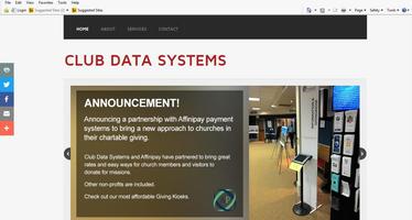 Club Data Systems captura de pantalla 1