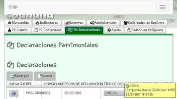 Sidp Coahuila MX - Declaraciones Patrimoniales screenshot 1