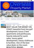 Costa Del Sol Bargain Property Affiche