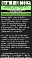Direktori Online Indonesia capture d'écran 3
