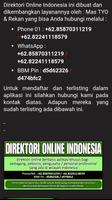 Direktori Online Indonesia Affiche
