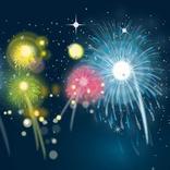 Fireworks(autoplay,tap screen)