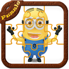 Cartoons Puzzles Game for Kids أيقونة
