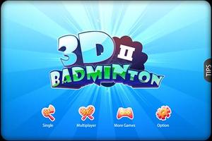 3D Badminton II Cartaz