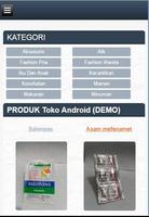 Poster Demo Toko Android