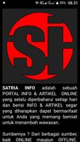 SATRIAINFO - Portal Info & Artikel Online تصوير الشاشة 1