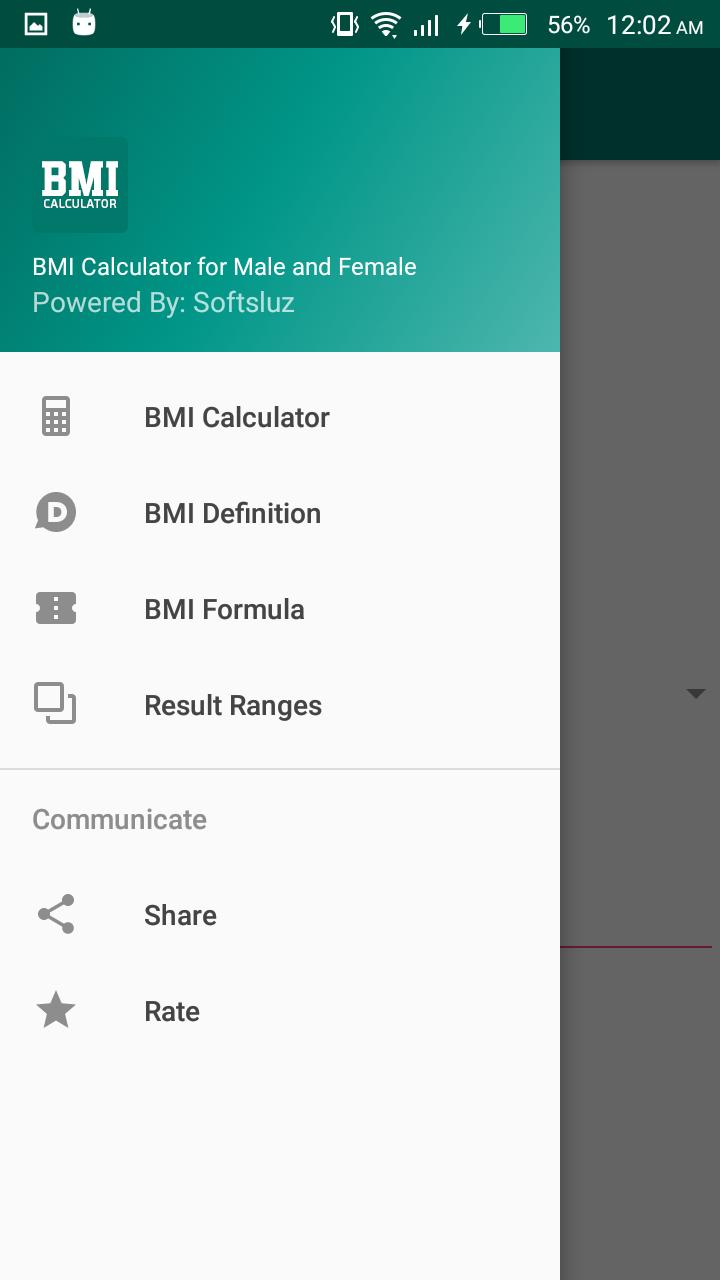 Bmi Calculator For Male And Female For Android Apk Download
