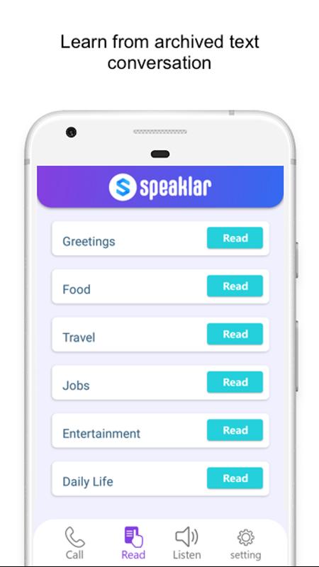 SPEAKLAR: English Speaking Practice App for Android - APK ...