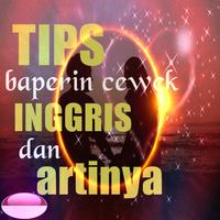 TIPS BAPERIN CEWEK INGGRIS DAN ARTINYA Affiche