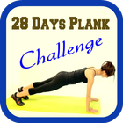 28 Days Plank Challenge icône