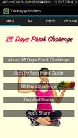 28 Days Plank Challenge capture d'écran 1