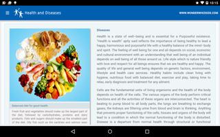 Health and Diseases تصوير الشاشة 1