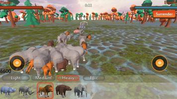 Animal Battle Simulator Forest Kingdom Affiche