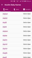 Muslim Baby Names meanings screenshot 1