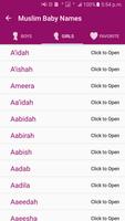 Muslim Baby Names meanings screenshot 3