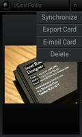 bCard Folder captura de pantalla 1