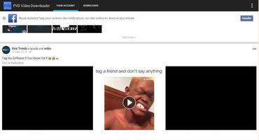 FVD Downloader free - Fb video capture d'écran 2