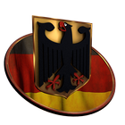 Deutsch Wappen 3D ไอคอน
