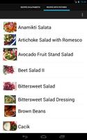 Salad Recipes Affiche