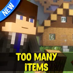 Too may items mod for MCPE