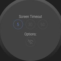 Screen Timeout (Wear) screenshot 1