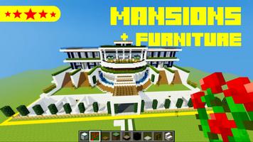 Modern house for MCPE poster