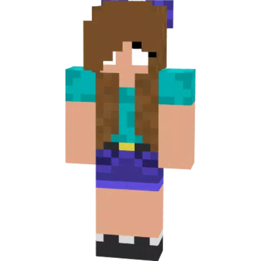 Herobrine Girl skin